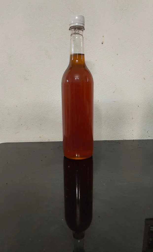 A jar of SM Bee Keeping Unit honey
